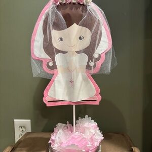 First communion centerpieces